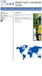 Mobile Screenshot of abedi-spedition.de